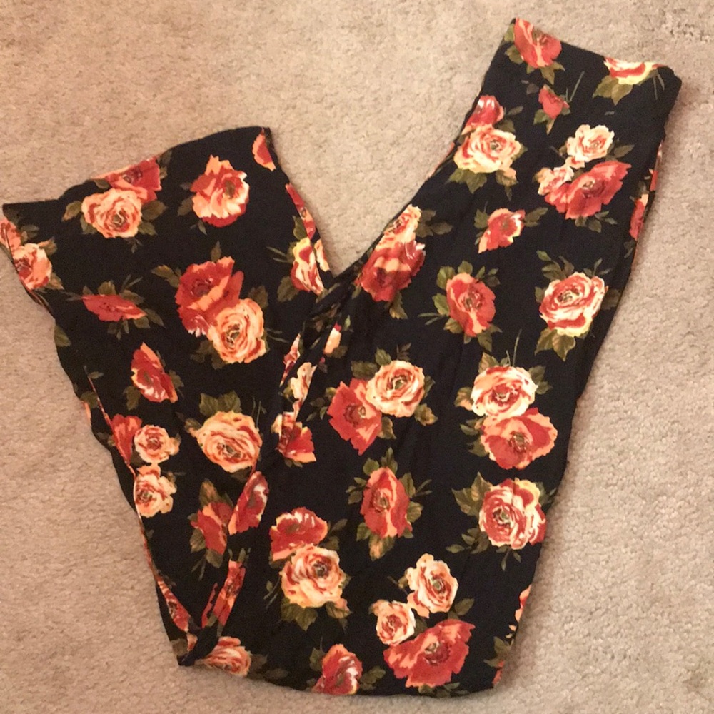 High waisted bell bottom pants!